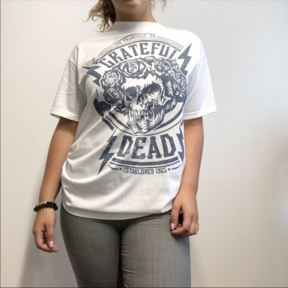 GRATEFUL DEAD EST 1965 30/1 TEE New With Tags